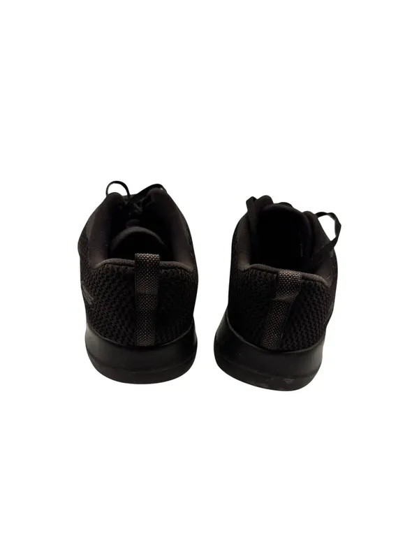Skechers 8 Women Black Mesh Lace-Up Athletic Shoes Lightweight Casual Sneakers - Image 6