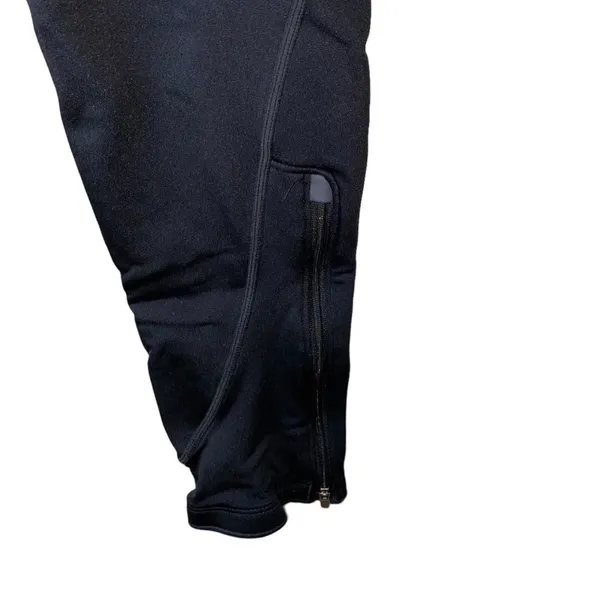 Saucony Women's Black Running Leggings Medium Athletic Workout Pants Reflective‎ - Image 2