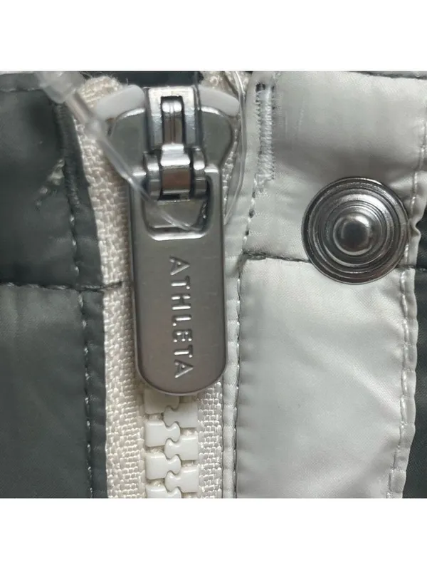Athleta Quilted Sherpa Fleece Hybrid Jacket XL Sage Green Gorpcore, Quiet Luxury - Image 9