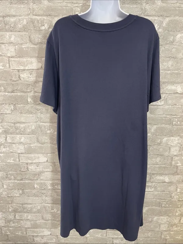 Old Navy Navy Short-Sleeve Tee Dress - Image 2