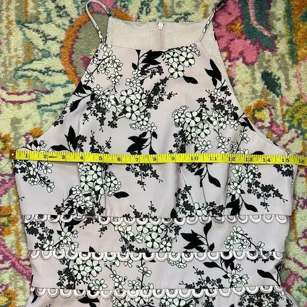 Keepsake x Revolvr Cherished Floral Mini Dress in Lilac Floral New Size Small - Image 11