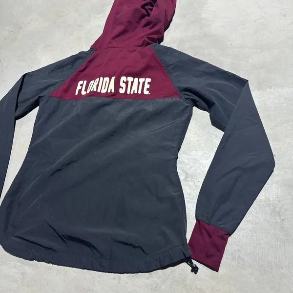 Columbia Florida State Seminoles FSU Tapered Hoodie Women's Lightweight SZ S Full Zip - Image 10