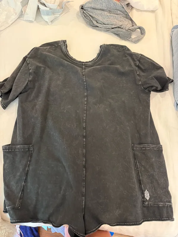 Free People Romper Black - Image 2