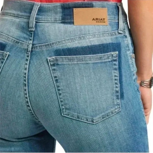 Ariat Boyfriend High Rise Jordana Straight Bombshell Jeans Size 28R - Image 8