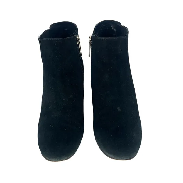 Aquatalia Suede Interior Zip Ankle‎ Boots Black 7.5 - Image 4