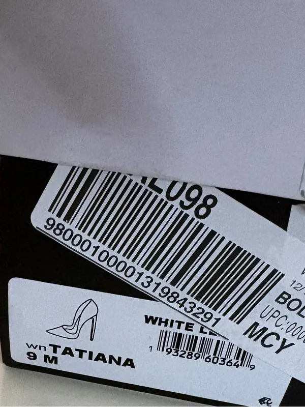 NWT Nine West White Pointed-Toe Leather Pumps - Image 10