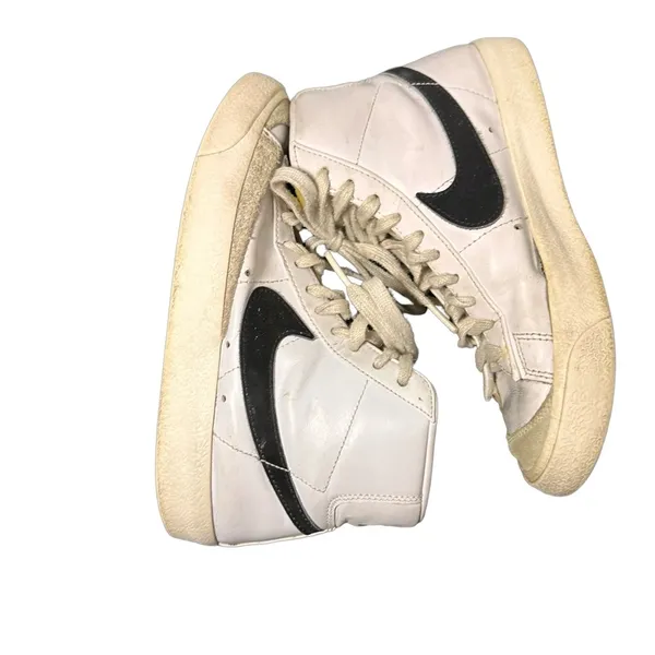 Nike Blazer Mid '77 Vintage Women’s Sneakers Size 6.5 White Black Shoes - Image 8
