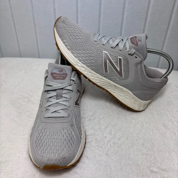 New Balance Gray Running Shoes Size 7.5‎ - Image 7