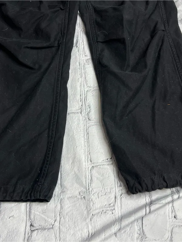 TNA Black Drawstring Elastic Hem Pants size small joggers - Image 7