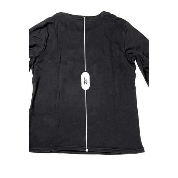 BCTC Apparel Halloween BOO! Black Long Sleeve T-shirt SMALL 4-6 Whimsical Casual - Image 8