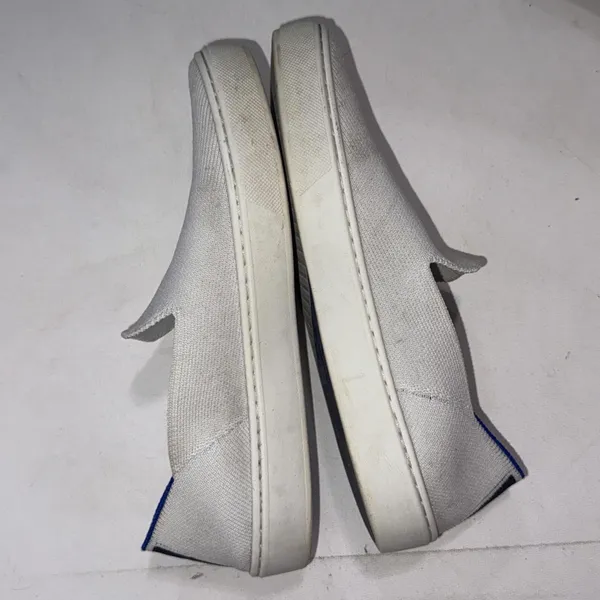 Rothys Shoes White The Original‎ Slip On Sneaker Comfort Flat Walking Womens 6.5 - Image 3