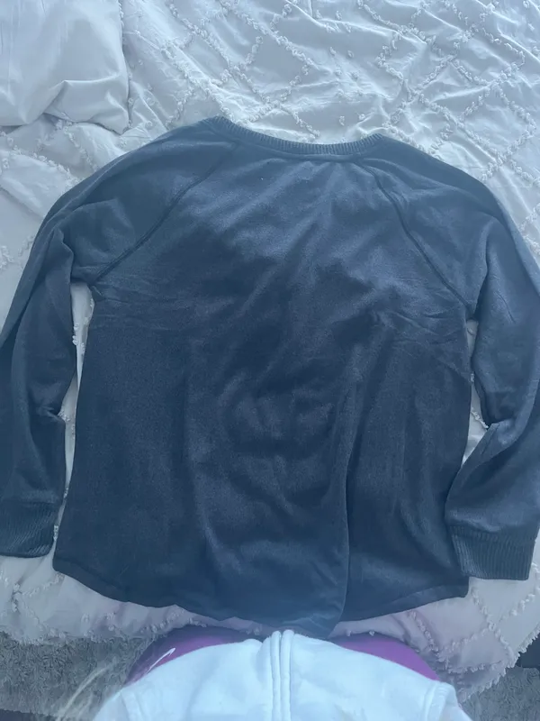Lounge Shirt Gray Size M - Image 3