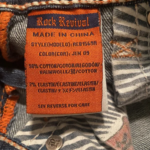 Rock Revival Bootcut Jen Jean size 25 - Image 8