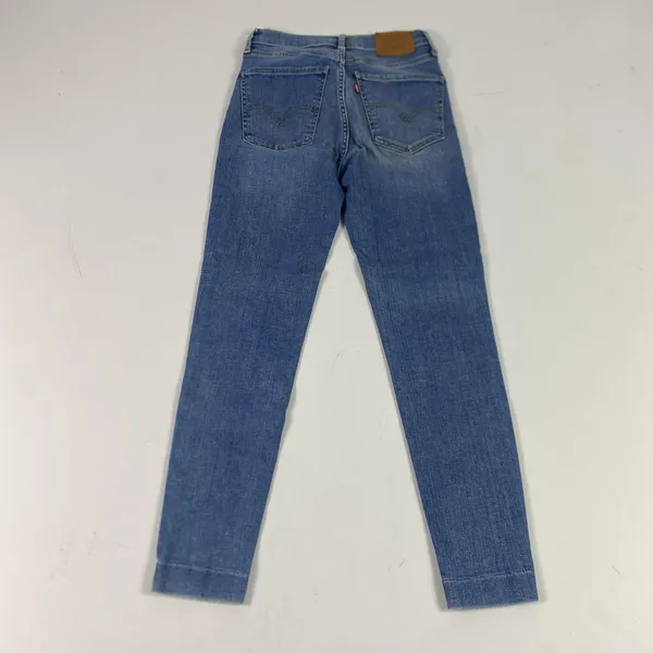 Levi's Mile High Super Skinny Jeans Womens 26 Blue‎ Medium Wash High Rise Denim - Image 2
