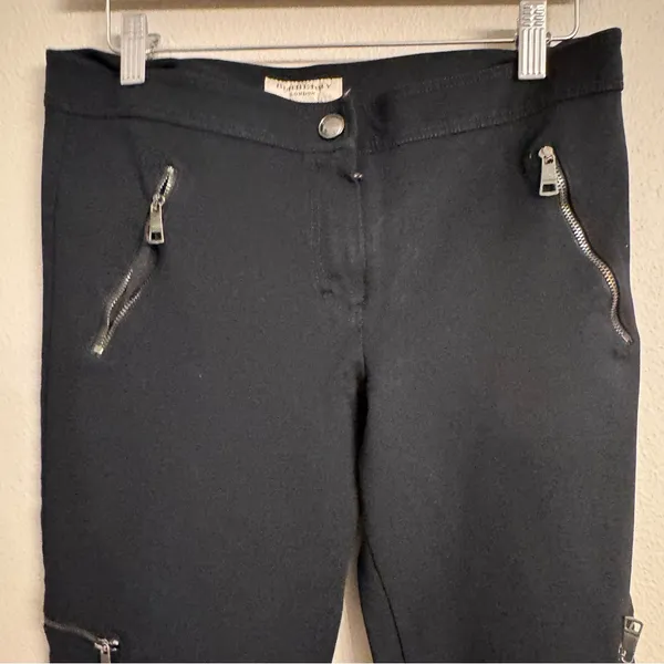 BURBERRY Skinny Zip‎ Pants - Image 2