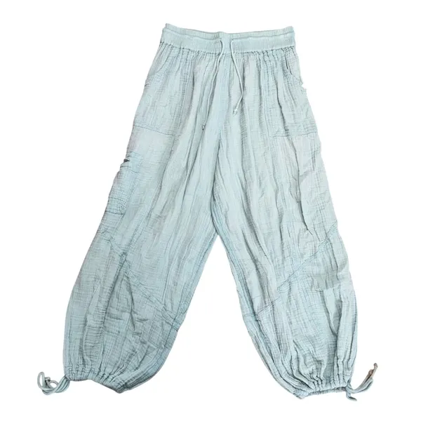 Out From Under Gauze Set Women Medium Blue Good Boho Jogger Cami 2 Piece - Image 6