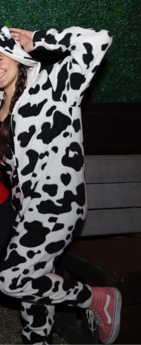 Old navy cow onesie costume  - Image 2