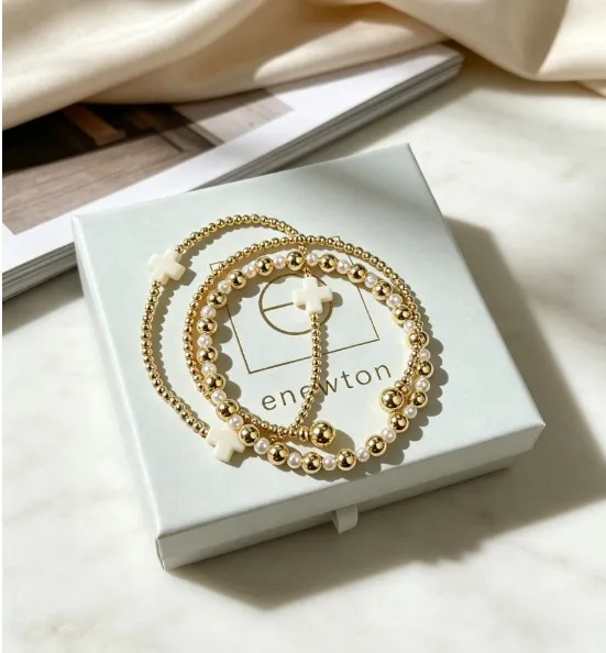 Brand new Enewton 3‑piece stacking bracelet set. - Image 2