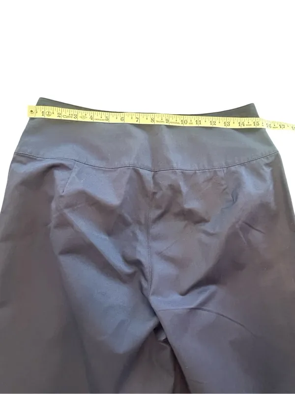 Ralph Lauren high waist Navy Sailor Pants Wide Leg Silk Cotton Blend Old Money 6 - Image 9