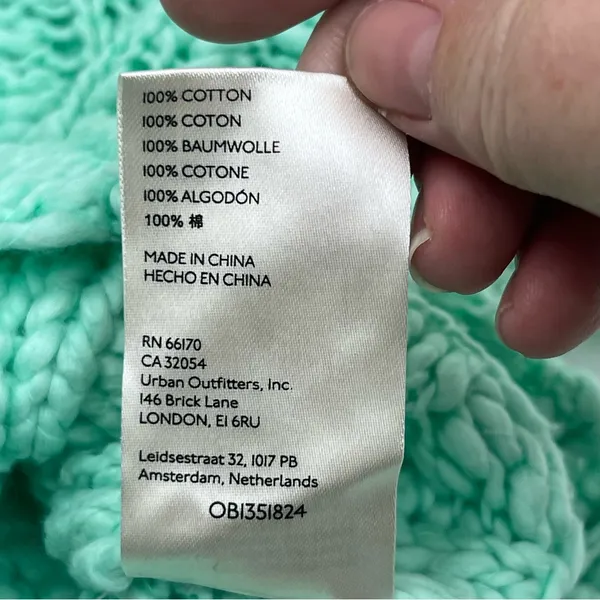 Free People Josephine Pullover Frozen Melon Sweater Green‎ Womens Size Small NEW - Image 6