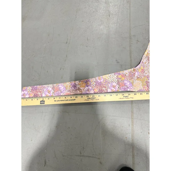 Altar'd State Floral Halter Crop Top Purple Pink Yellow Boho Retro Small - Image 5