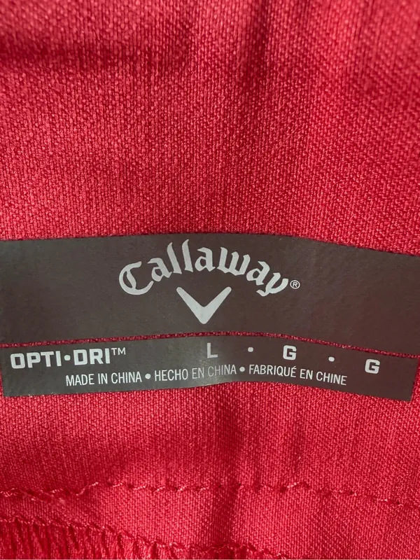 Callaway Opti-Dri Golf Bermuda Shorts Pink Stretch Performance Womens Large‎ L - Image 3