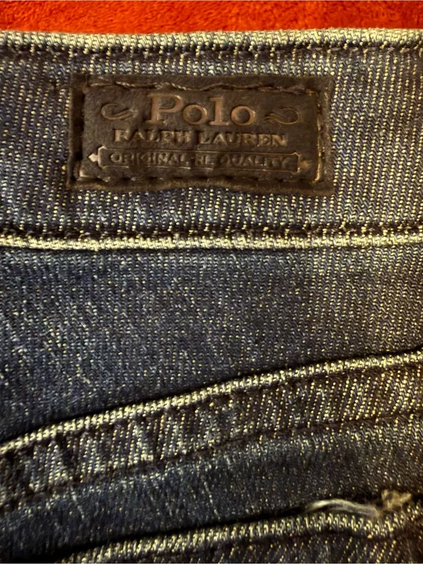 Polo by Ralph Lauren Indigo Straight Leg para niñas Jeans - Image 5