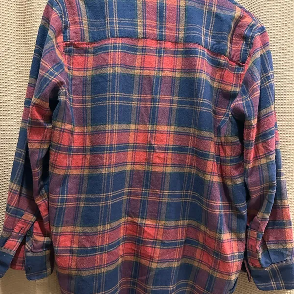 Madewell Flannel Oversized Ex-Boyfriend Shirt in Lewis Plaid - Image 6