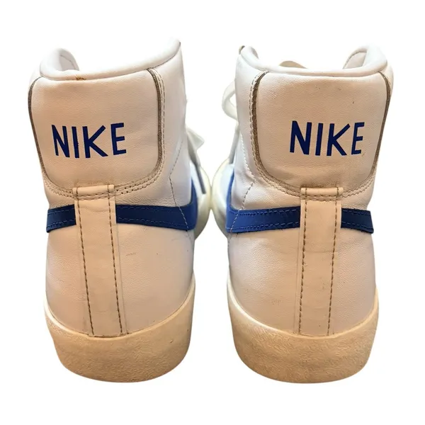 Nike Blazer Mid '77 Shoes Womens Size 8 White Blue Sneakers CZ1055-124 - Image 6