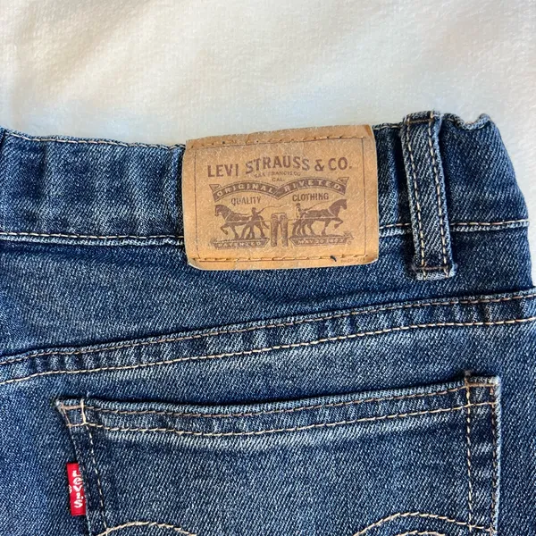 Levi's Blue Girfriend Jeans Size‎ 16 - Image 8