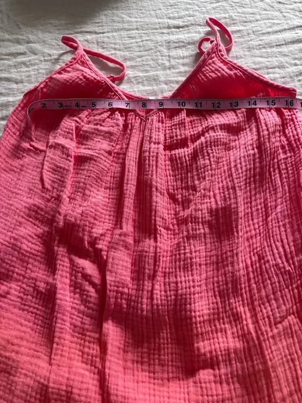 Z Supply Amalia Gauze Mini dress in Papaya size Small NWOT‎ - Image 10