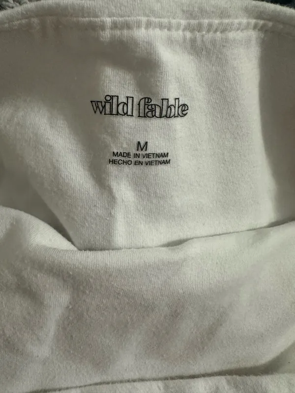 Wild Fable White Tube Top - Image 3