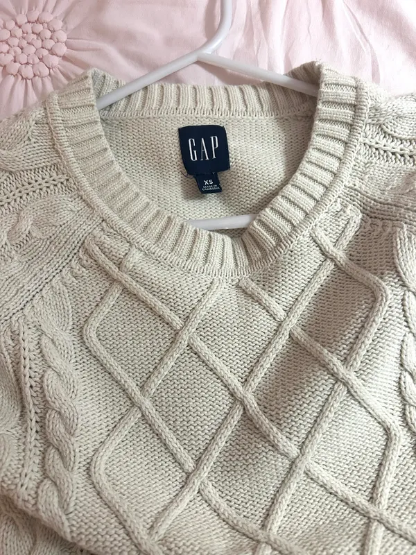 Cable Knit Sweater - Image 2