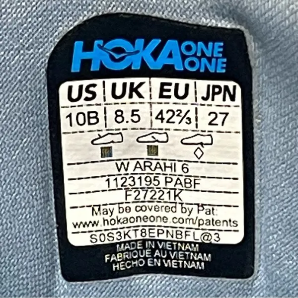 Hoka One One Arahi 6 Women's Running Shoes Plein Air/Blue Fog Size 10.B - Image 16