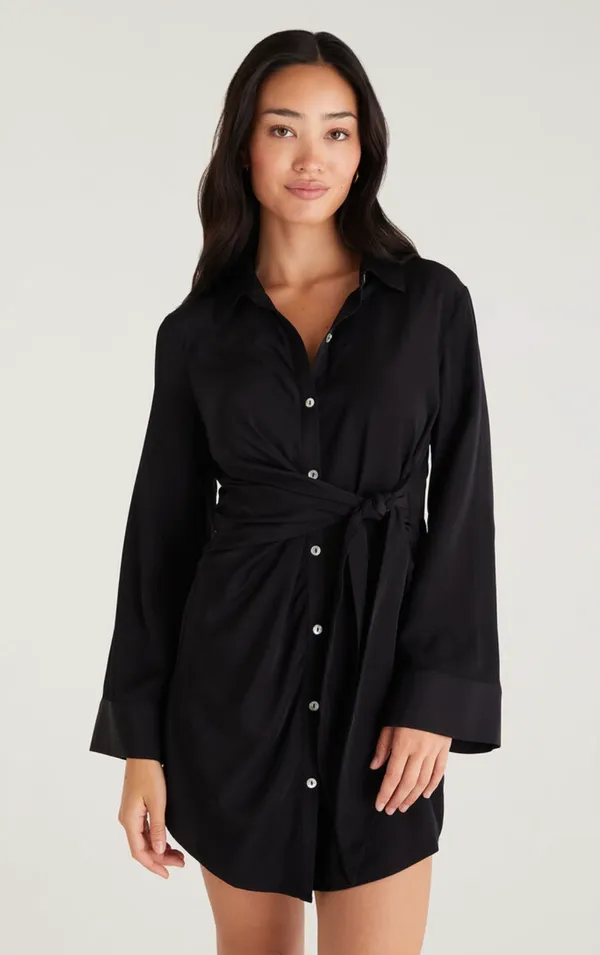Z Supply Dress Mini Long Sleeve - Image 2
