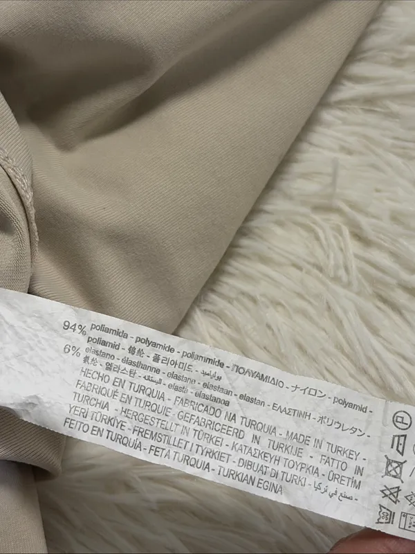 Zara Neutral Beige Scoop Neck Tank Top - Image 4