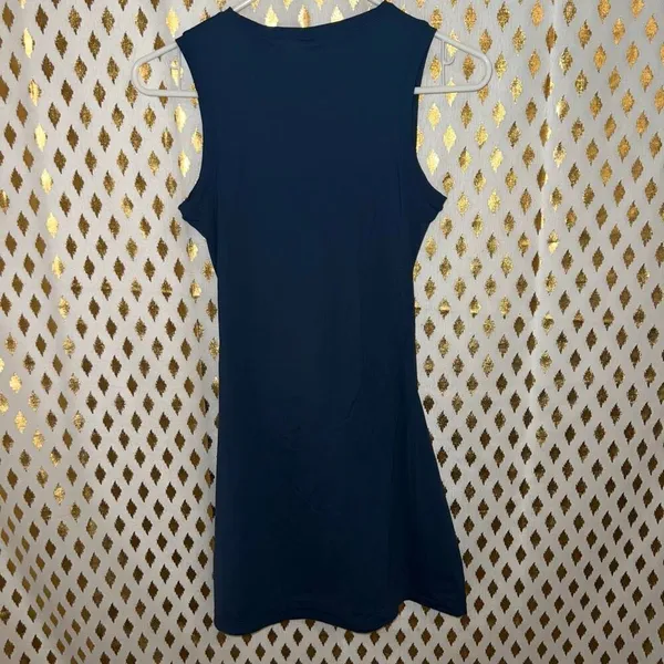 Blue dress tie front size M - Image 3