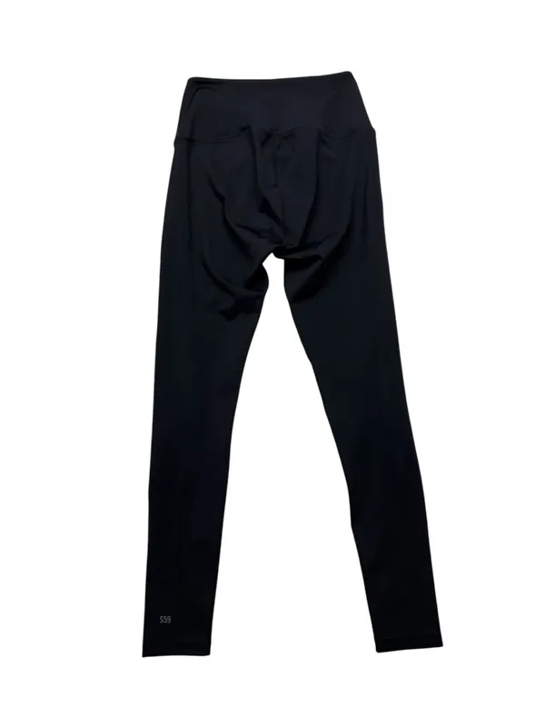 Splits 59 large iselin techflex Black Leggings with Blue, Yellow & White Accent - Image 9