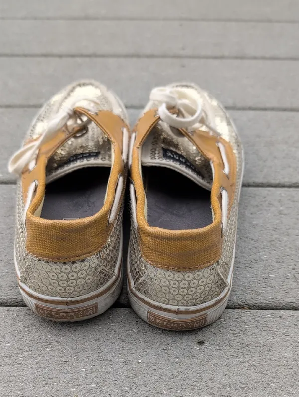 Sperry Top-Sider Angelfish Boat Shoes | Sequin Sperry Top Siders - Image 5