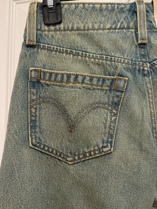 Levi’s Superlow Loose Yoke Jeans Women’s 24x32 NWT - Image 5