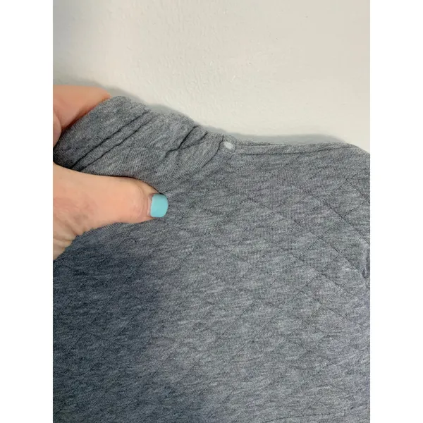 Patagonia Women's organic Cotton Quilt Snap‎ T- Pullover size medium - Image 3