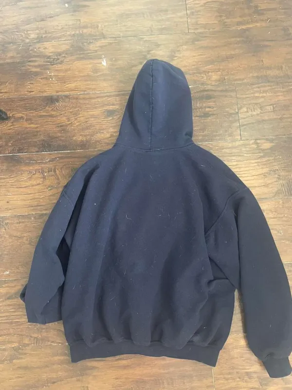 Oversized “beaver creek” hoodie Blue Size L - Image 4