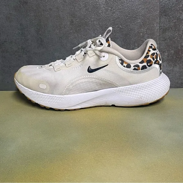 Nike React Escape Run White Leopard Women's Running Shoes Size 7M - Image 10