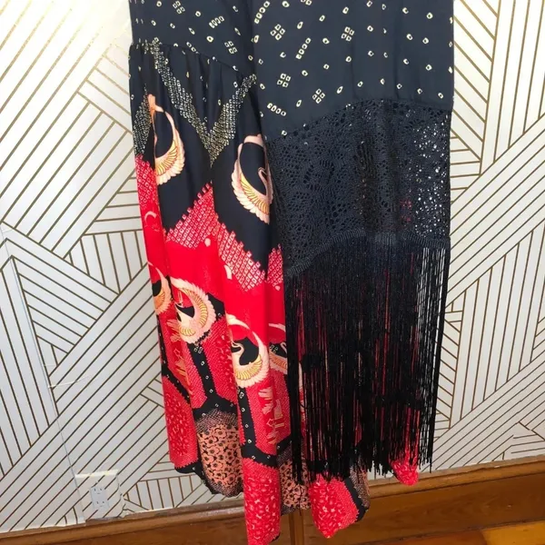 MINKPINK Dancing Crane‎ Fringe Dress - Image 7