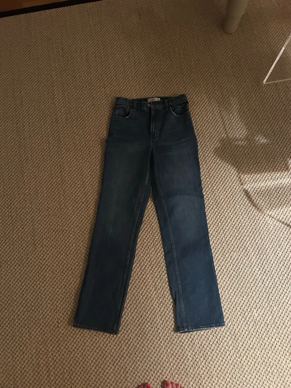 90s Abercrombie Ultra High-Rise Straight Jeans - Image 3