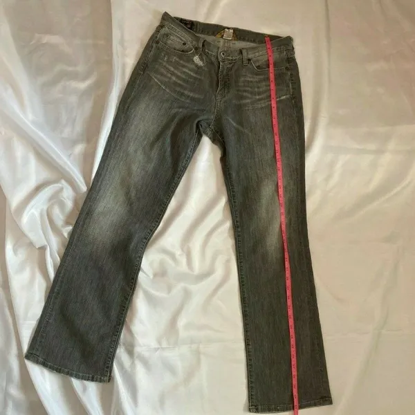 Lucky Brand Classic‎ Rider Jean Gene Montesano Distressed - 29 Sz 8 - Image 6