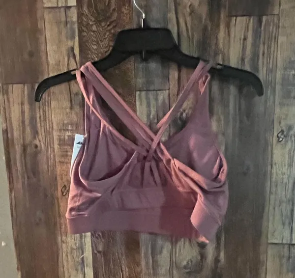 NWT AVIA Women's Pink Sports Bra size large SH2 4 - Image 3