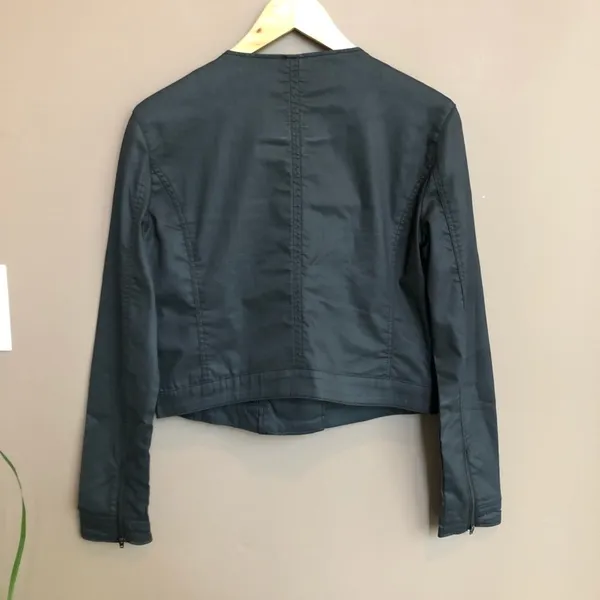 Mavi Jeans‎ Co. Ruby Coated Black Jacket Small - Image 6