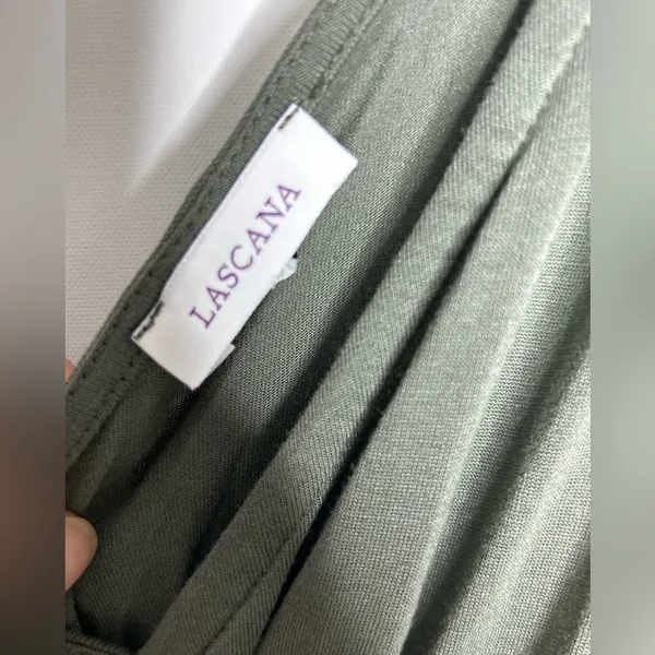 LASCANA Jumpsuit in Dark olive Green Size 4. - Image 6