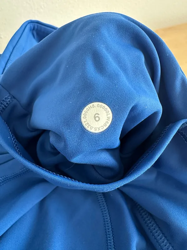 Lululemon Fast and Free High-Rise Crop 23" Blazer Blue Tone 6 - Image 4